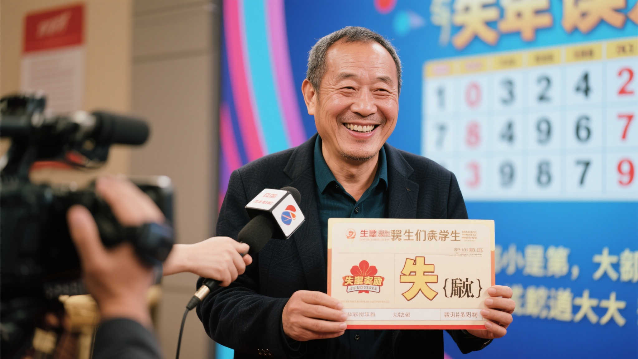 魅力大叔喜中双色球1713万 曾因一号之差与头奖擦肩而过